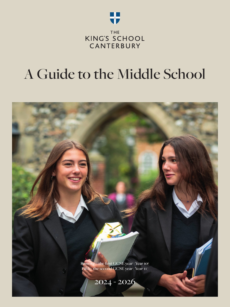 Middle School Curriculum Guide 2024-2026 | PDF