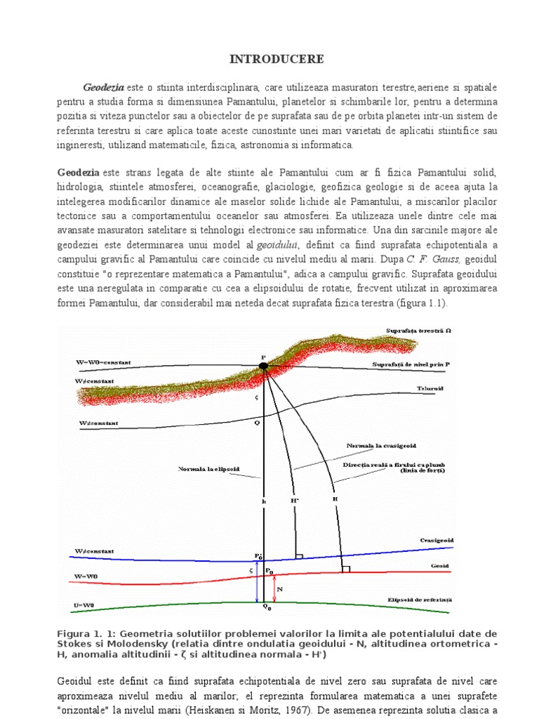 Geodezie Rezolvari | PDF