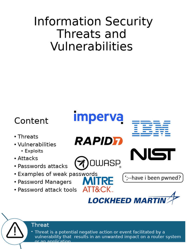 week3 | PDF | Computer Security | Security