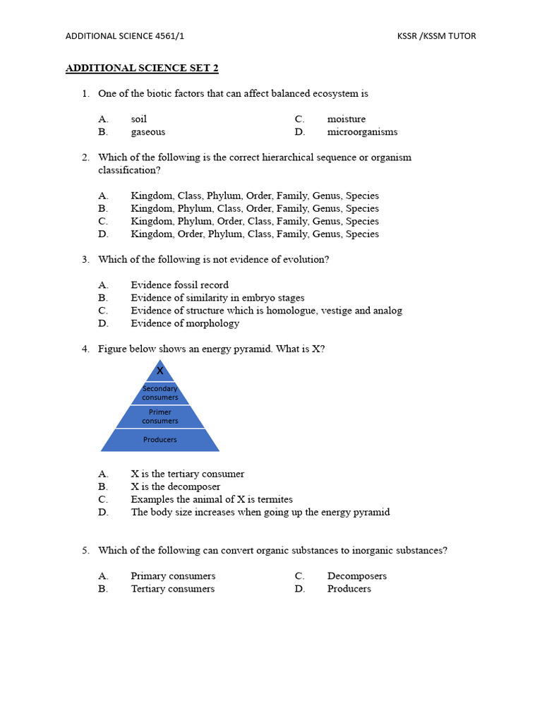 Additional Science KSSR/KSSM Guide | PDF | Temperature | Chemical Compounds