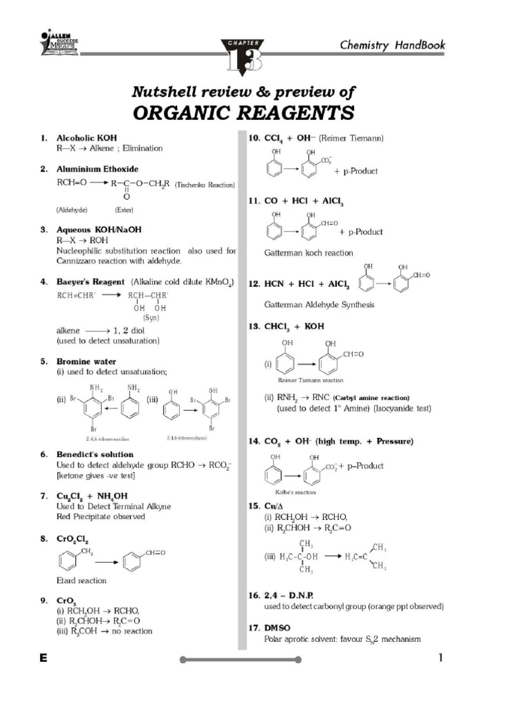 Reagents | PDF