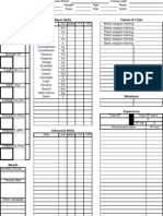 Dark Heresy Digital Character Sheet