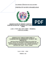 Bases Administrativas Estandarizadas: A.M.C. #007-2012-CEP-O/MDY - PRIMERA Convocatoria