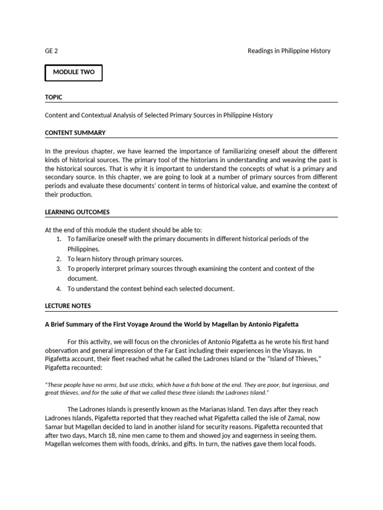 Module Two History | PDF | Mariana Islands