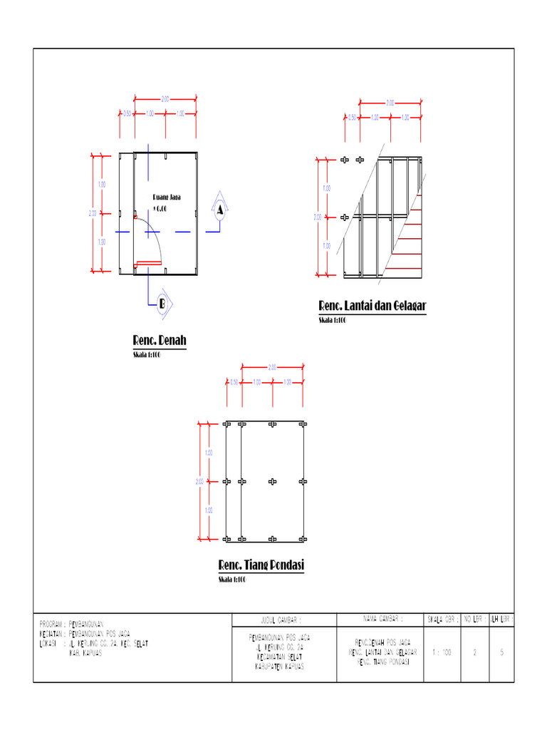 Pos Jaga Model2 | PDF