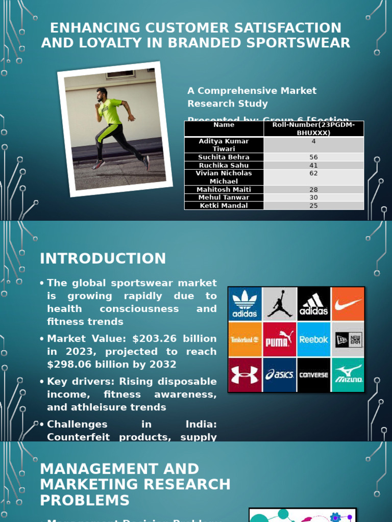 Enhancing Customer Satisfaction and Loyalty in Branded Sportswear | PDF ...