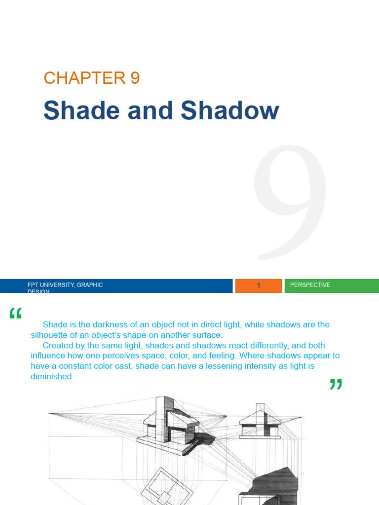 Understanding Shade and Shadow in Design | PDF | Shadow | Perspective ...