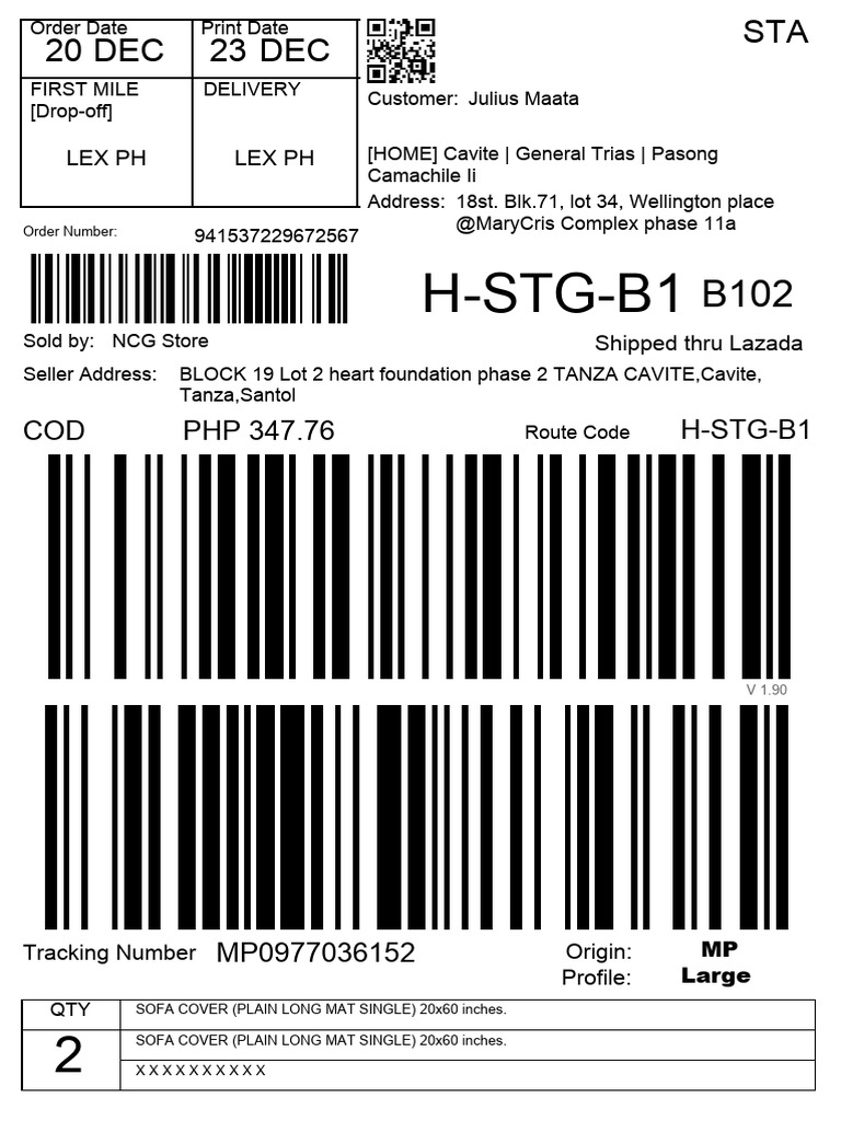 Cod PHP 347.76 H-STG-B1 | PDF