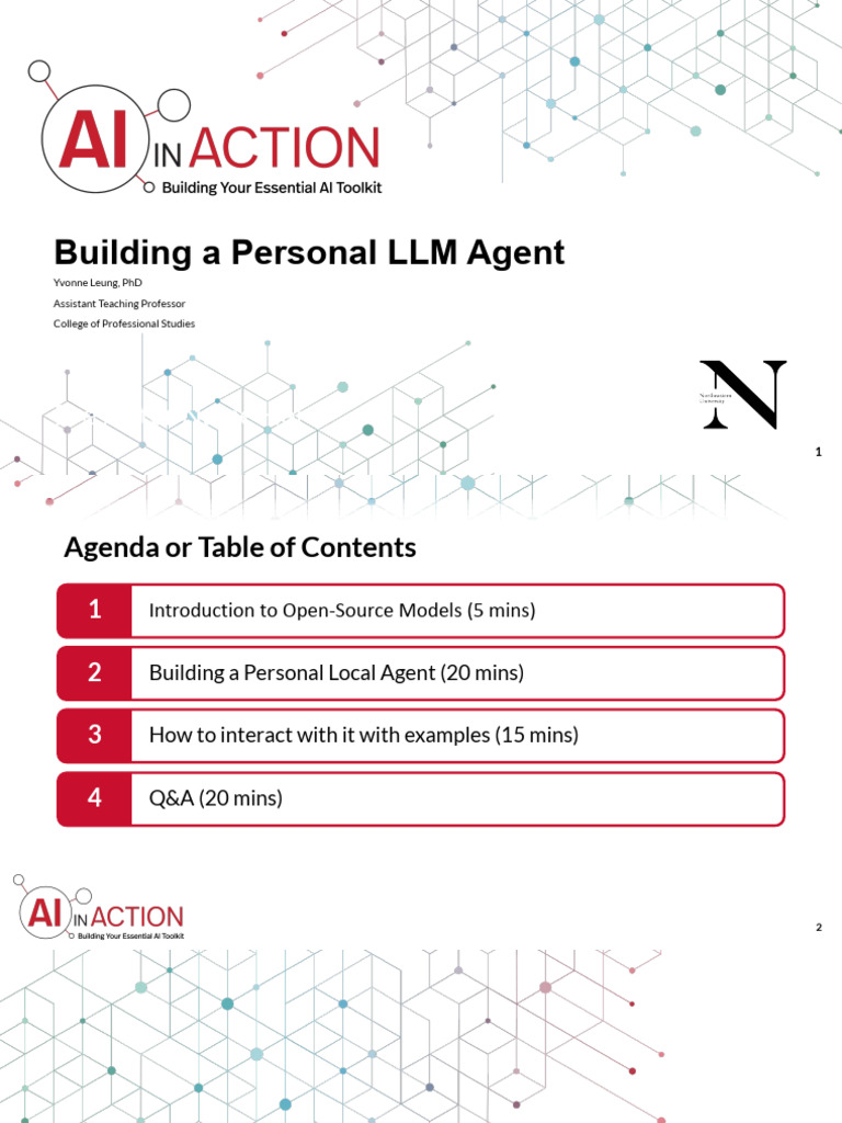 Yvonne - AI in Action Building A Personal LLM Agent | PDF | World Wide ...