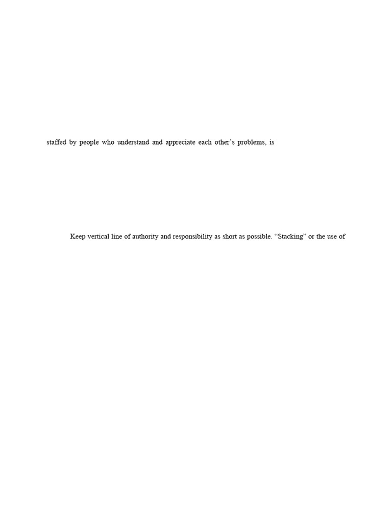 Centralized Maintenance Organization Structure | PDF | Cartesian ...