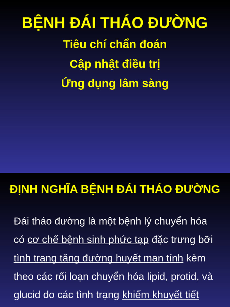 Đái Tháo Đư NG BSTH | PDF