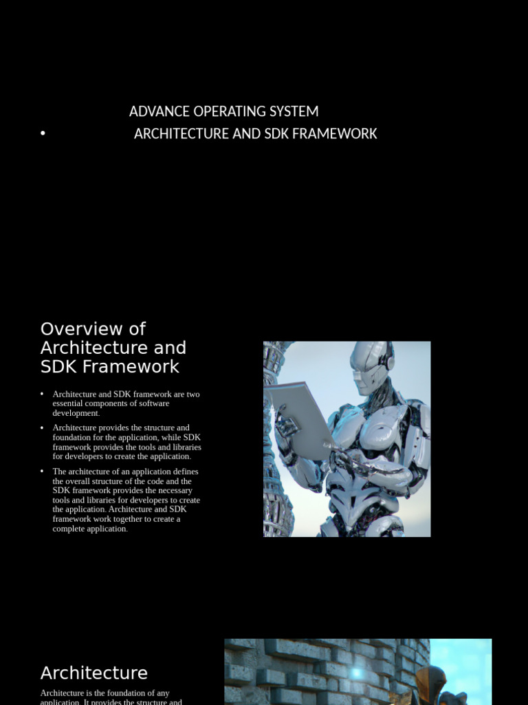 Aos ppt pdf software framework operating system