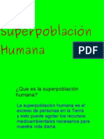 La Superpoblación Humana