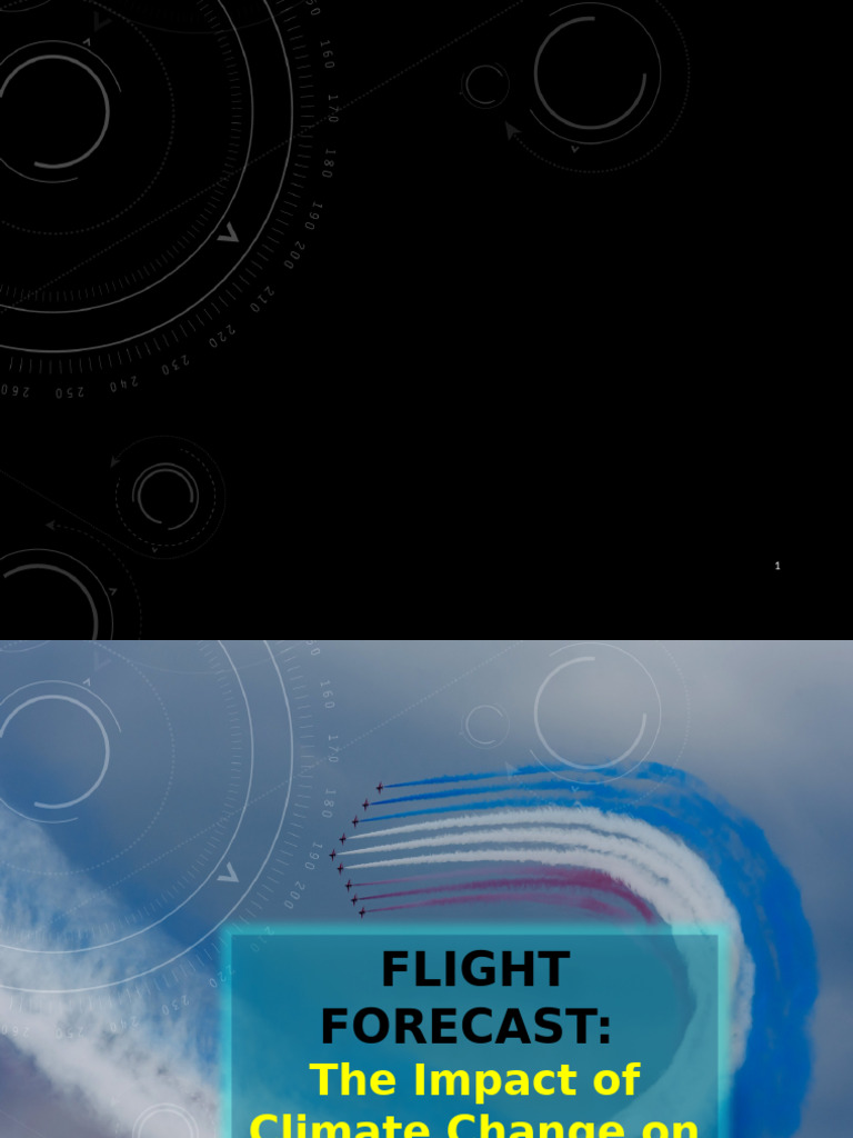Impact of Climate Change On Aviation Sector | PDF