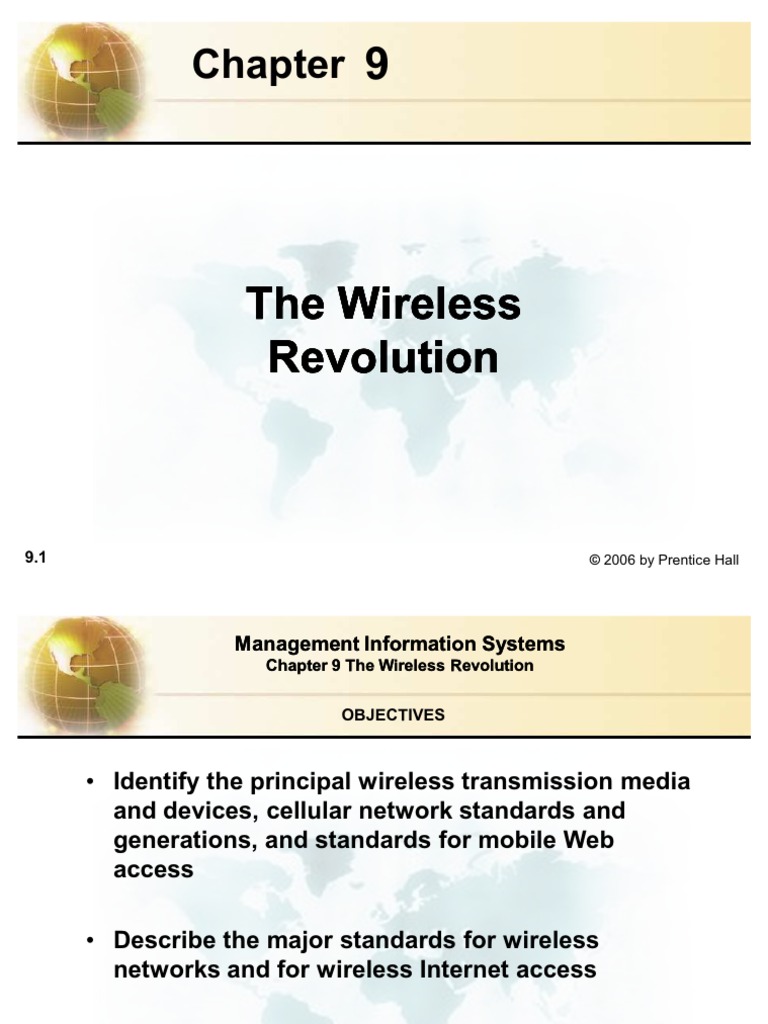 Ch09 Wireless Revolution | PDF | Business | Computers