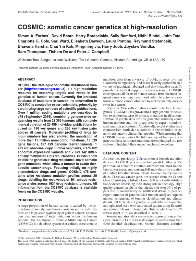 gkw1121 | PDF | Single Nucleotide Polymorphism | Mutation