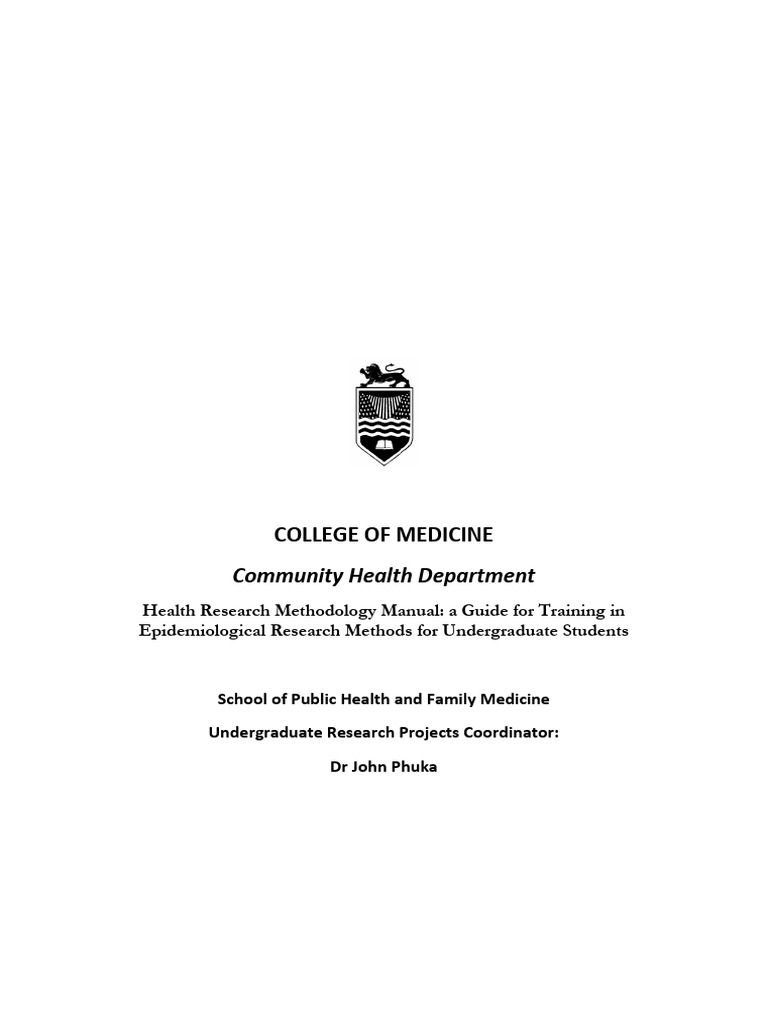 Research Methodology Module Manual - Revised, 2016!08!15 | PDF ...