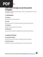 HLD Template | PDF | Confidentiality | Information Technology Management