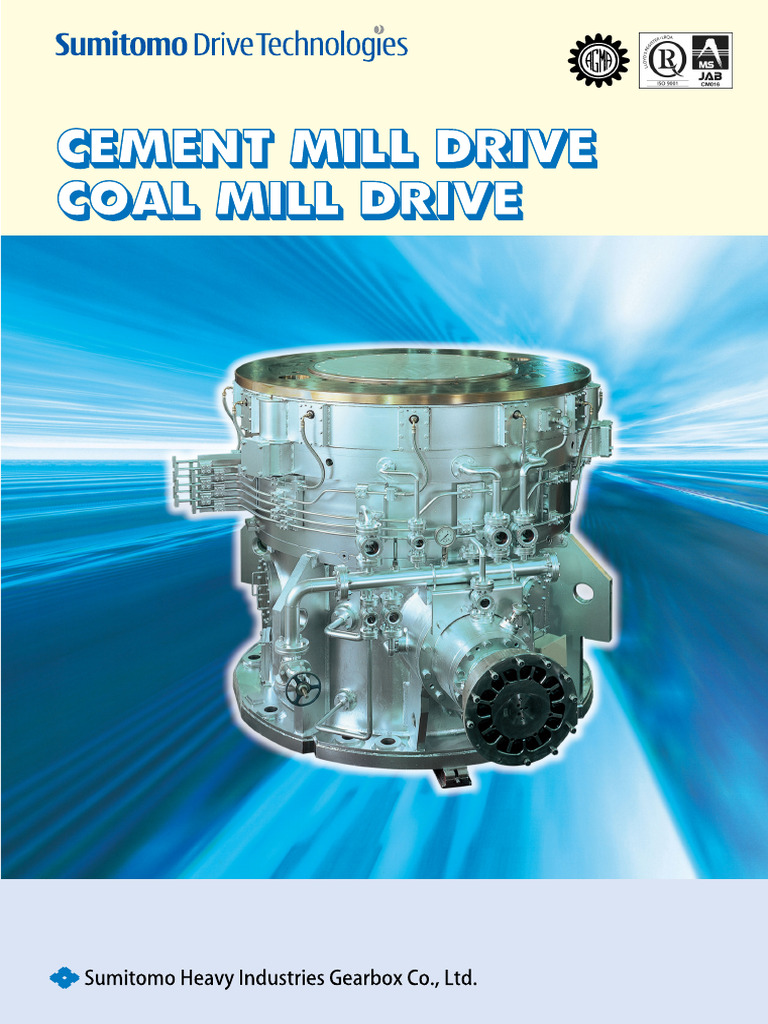 Cement Coal Mill 5510 | PDF | Gear | Bearing (Mechanical)