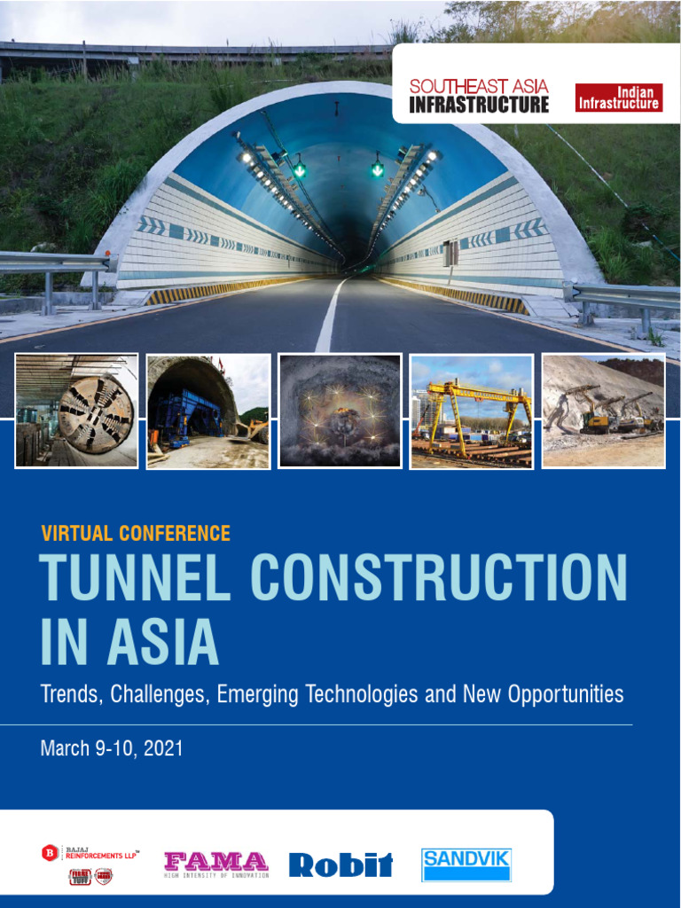 Brochure Tunnels Construction in Asia 3 | PDF | Tunnel | Rapid Transit