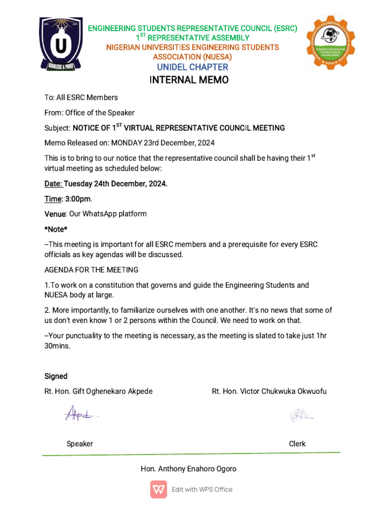 ERSC Letter Sample-1 | PDF