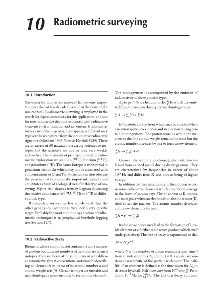 Radiometric Methods | PDF