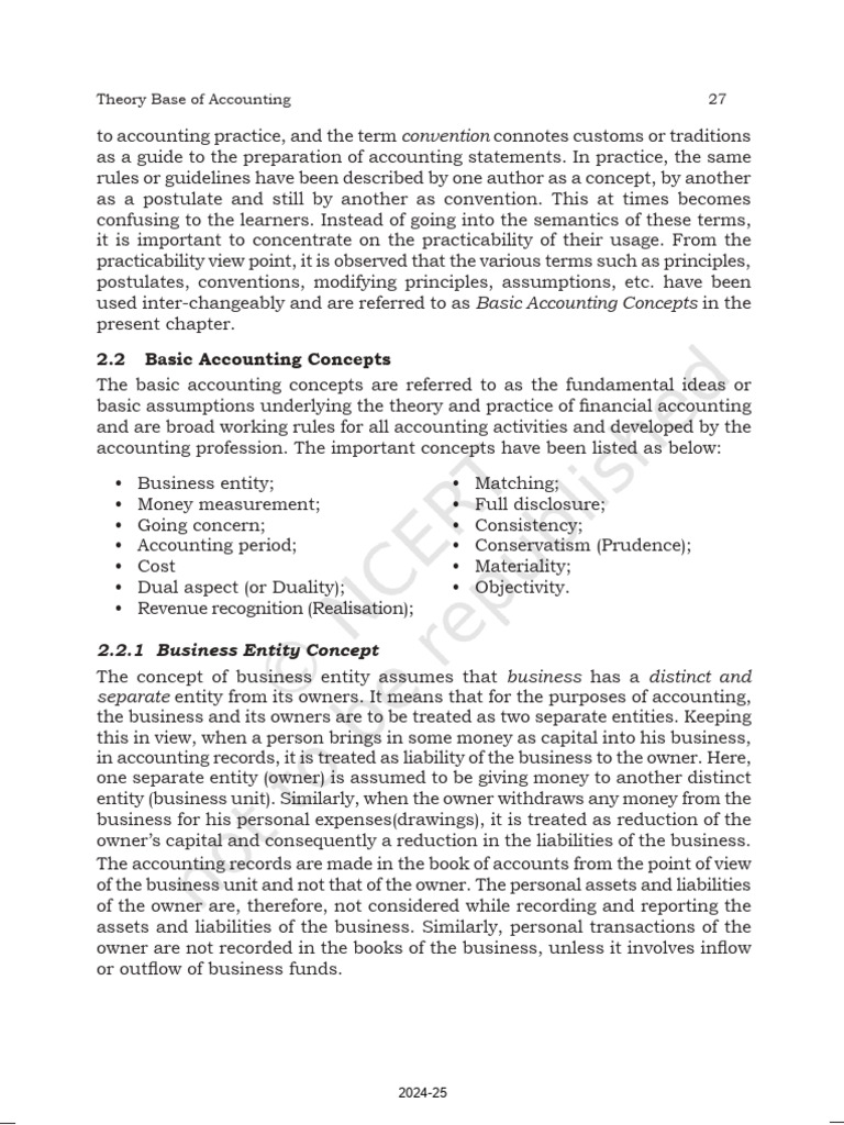KEAC KCDCC Fees and Accounting Concepts | PDF | Accounting | Going Concern