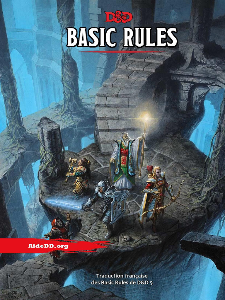 Règles de base pour D&D 5e Edition | PDF | Donjons et dragons | d20 System