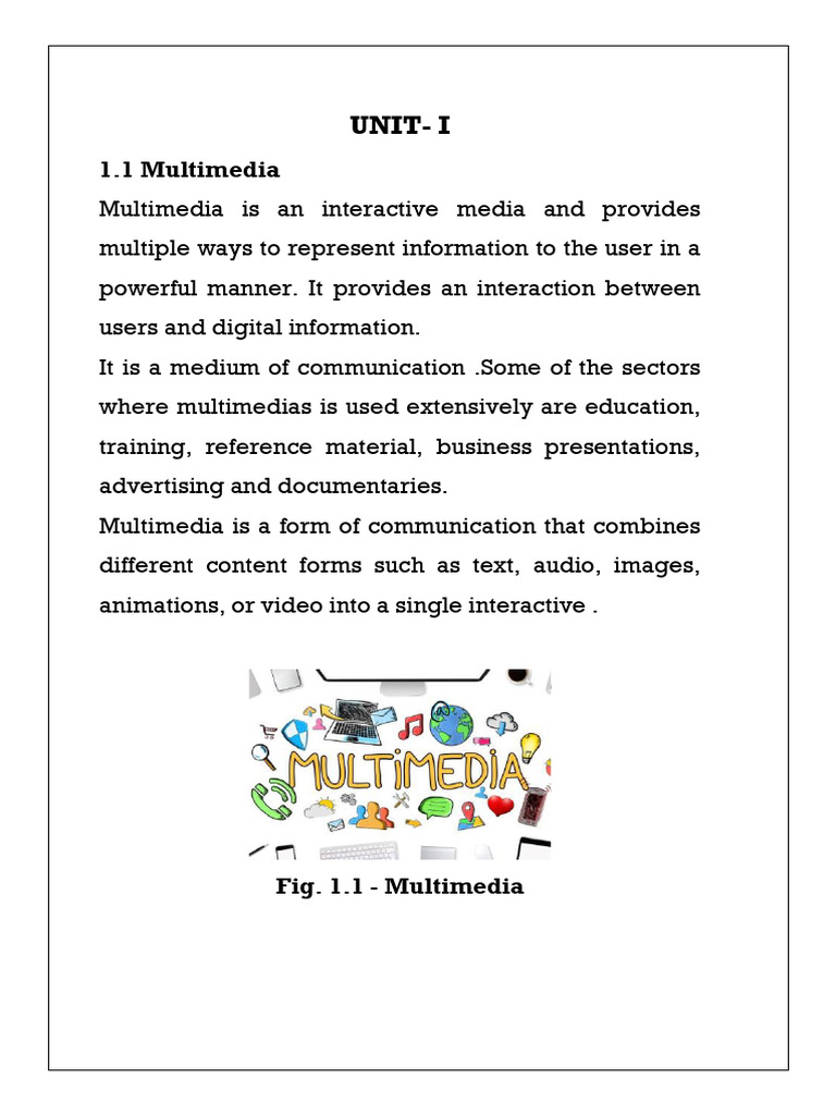 Understanding Multimedia Elements and Uses | PDF | Dvd | Cd Rom