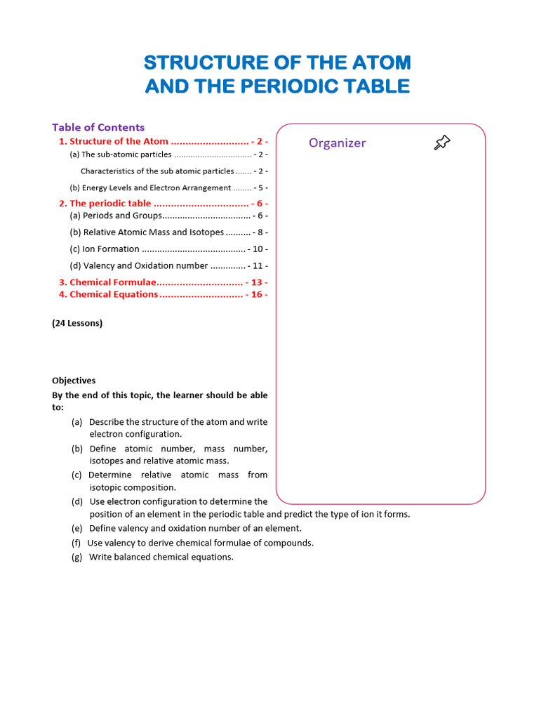 Atomic and Mass Numbers Explained | PDF | Ion | Atomic Nucleus