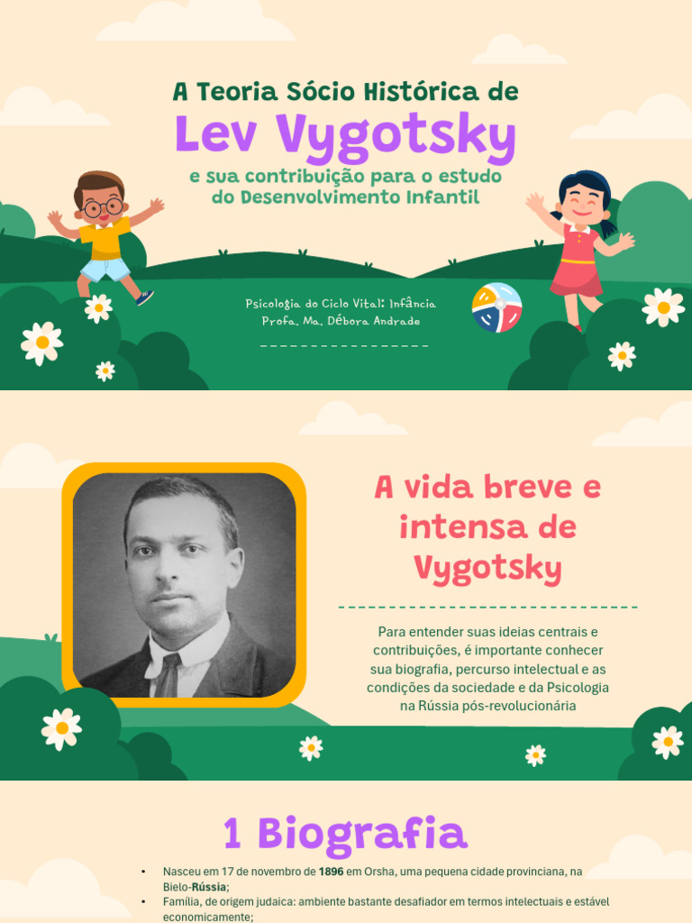 Contribuições de Vygotsky ao Desenvolvimento Infantil | PDF ...