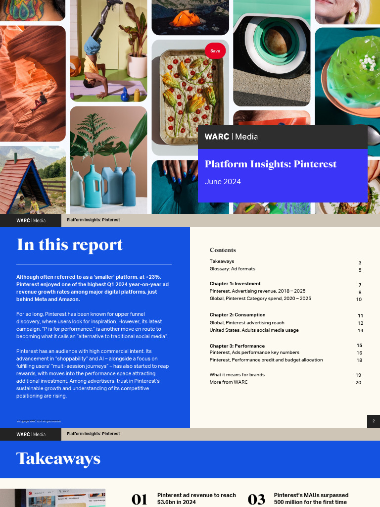 Pinterest Ad Revenue Growth Insights | PDF | Advertising | Analytics