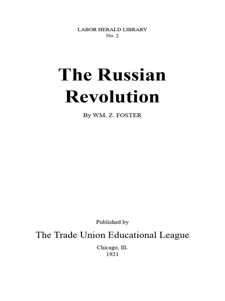 Overview of the Russian Revolution | PDF | Soviet Union | World Politics
