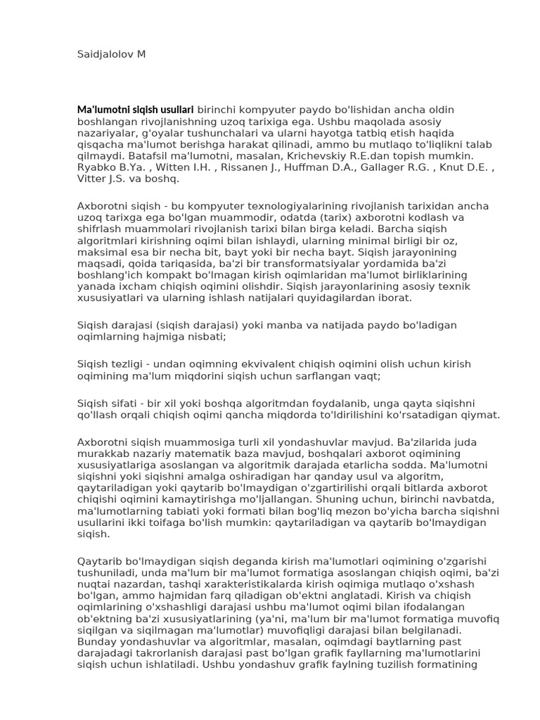 Eshagini muloyimlik bilan yoying