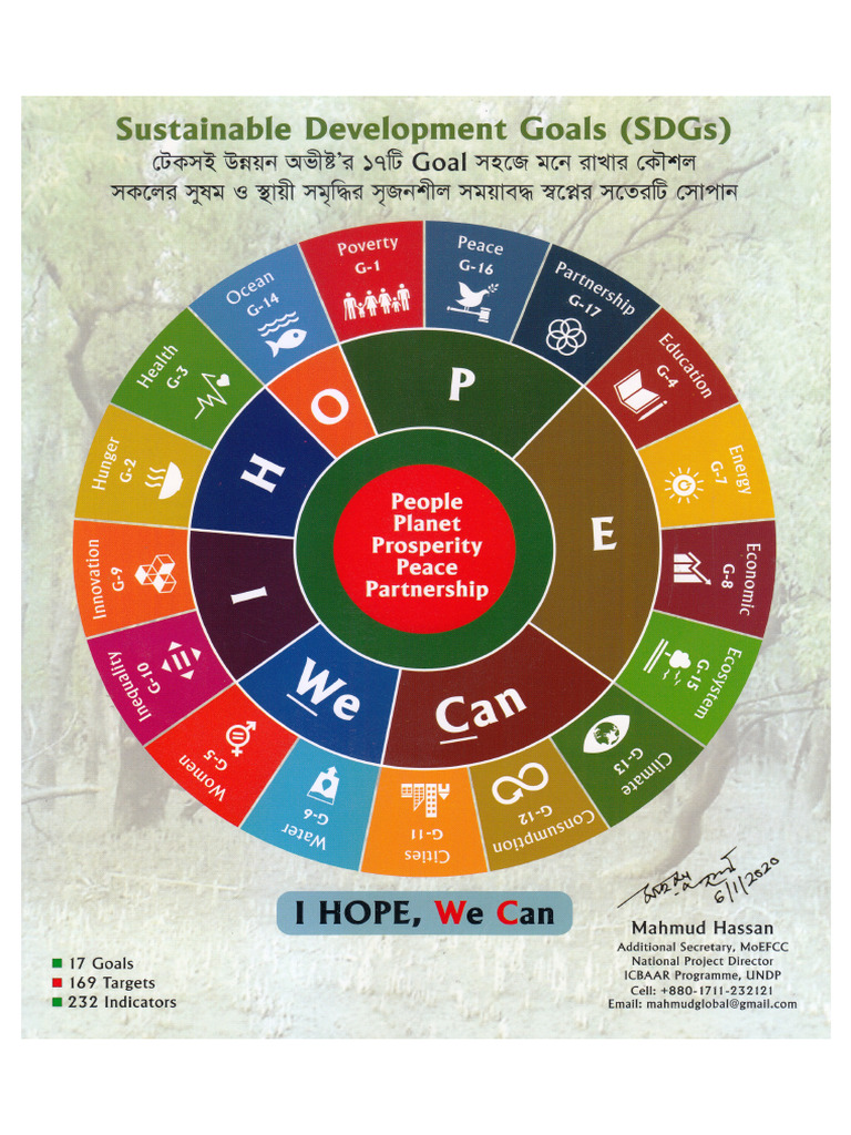 Mnemonic Guide for SDG Goals | PDF