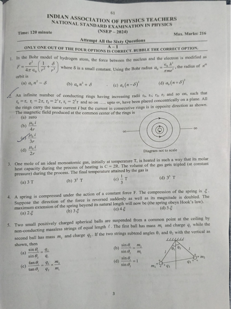 Nsep 2024 | PDF