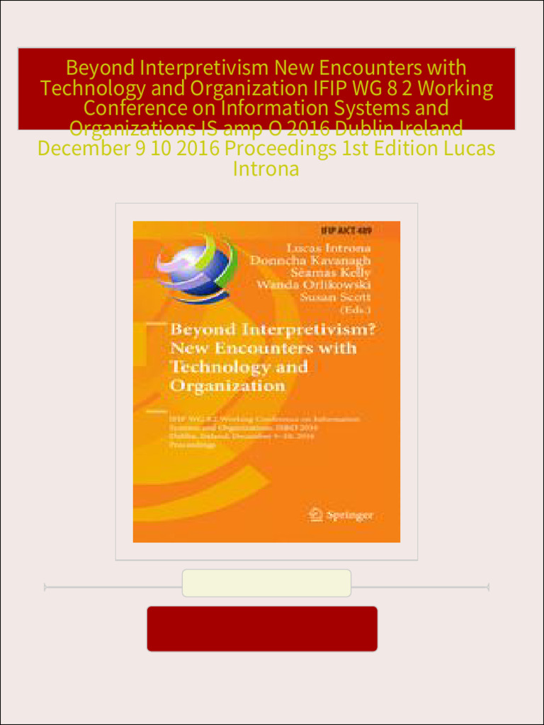 Conference On Information Systems And Technology
