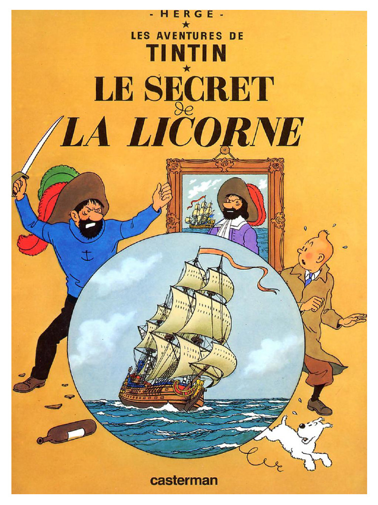 H Tintin, Le secret de la Licorne et Le trésor Rackham le rouge, B2