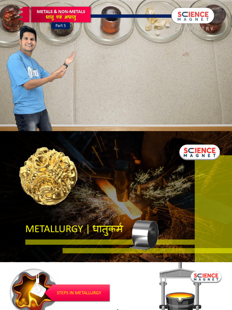 121) (Chemistry) METALS & NON METALS SM PART 5 | PDF