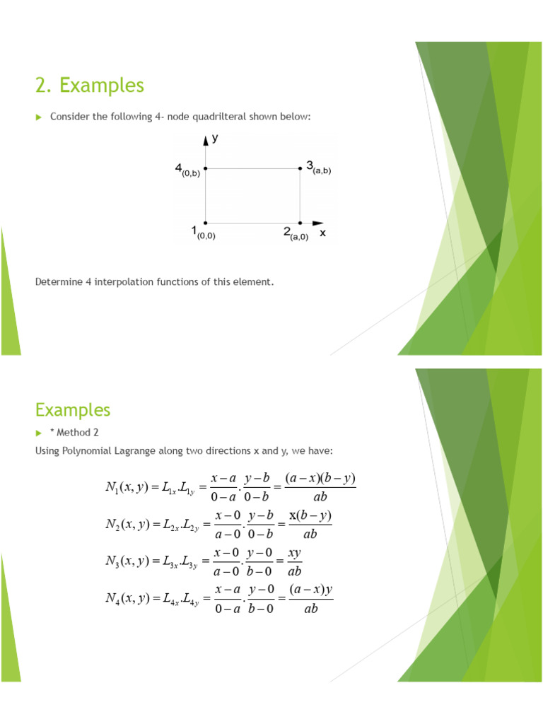 4 Node Interpolate | PDF