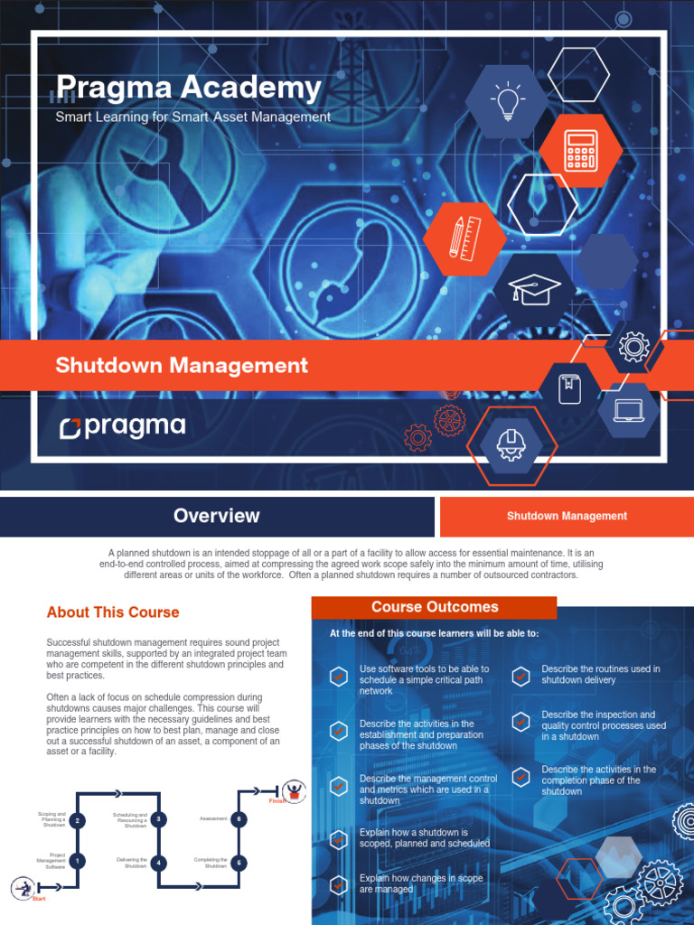 Brochure - Shutdown Management | PDF | Project Management | Learning