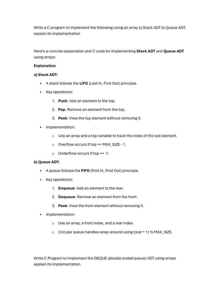 dsp | PDF | Queue (Abstract Data Type) | Computer Programming