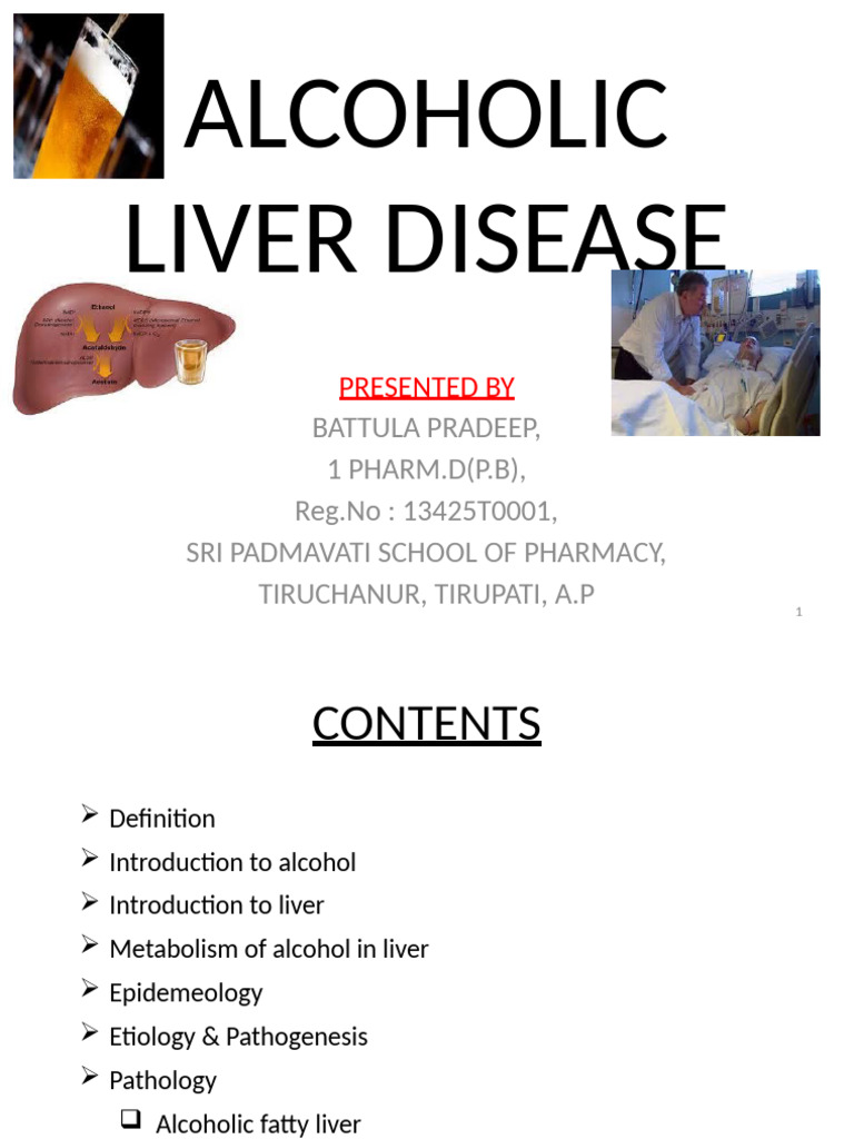 Overview of Alcoholic Liver Disease | PDF | Liver | Hepatitis