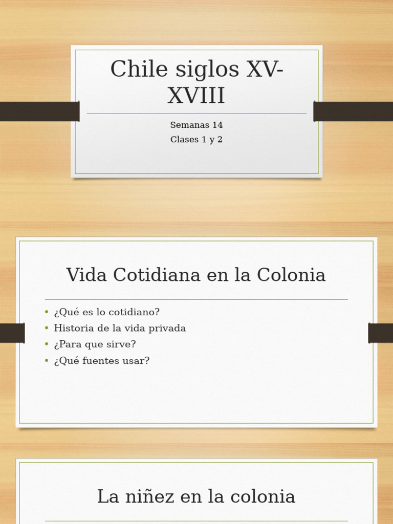 Chile Colonial 14 | PDF