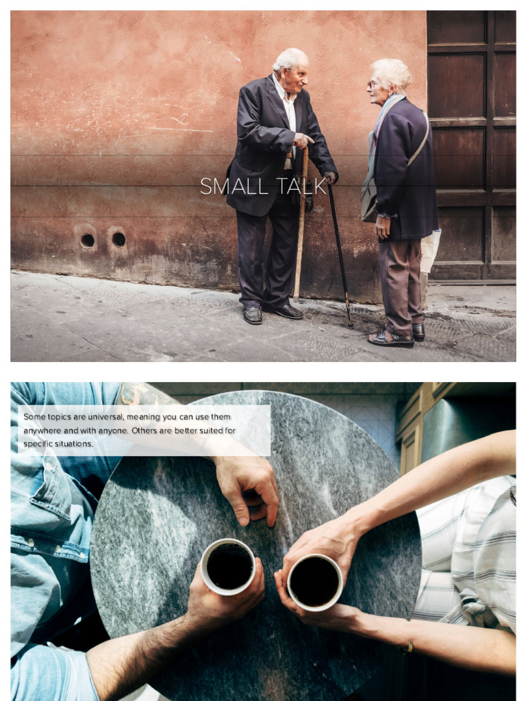 Small Talk Spark Workshop Pdf