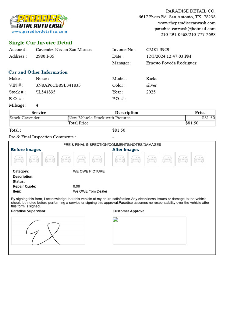 Invoice | PDF | Wheeled Vehicles | Vehicle Technology