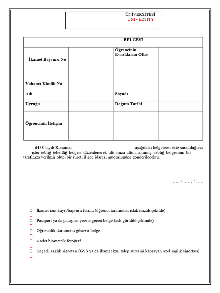 Beyan Belgesi | PDF