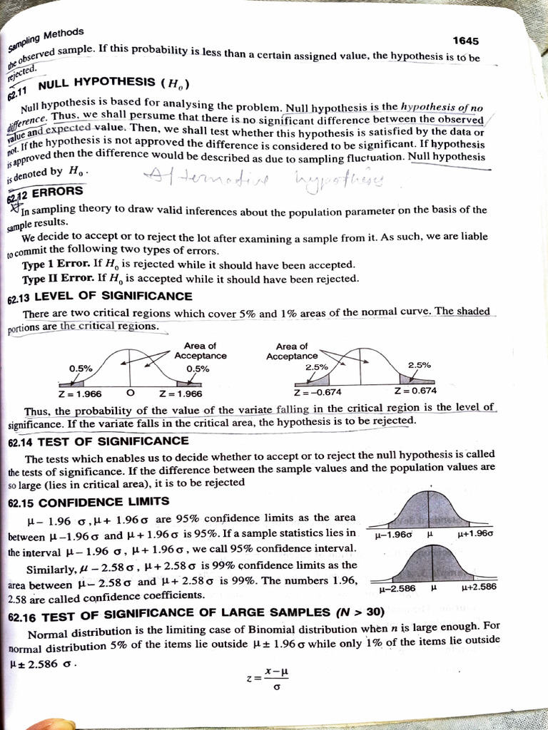 T-Test Methodology and Applications | PDF | Statistical Hypothesis ...