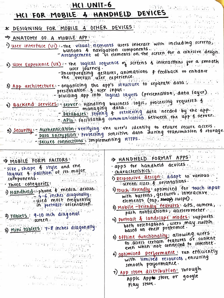 HCI Unit-6 | PDF
