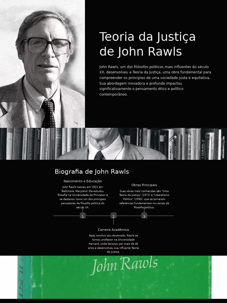 Teoria da Justiça de John Rawls | PDF | John Rawls | Justiça